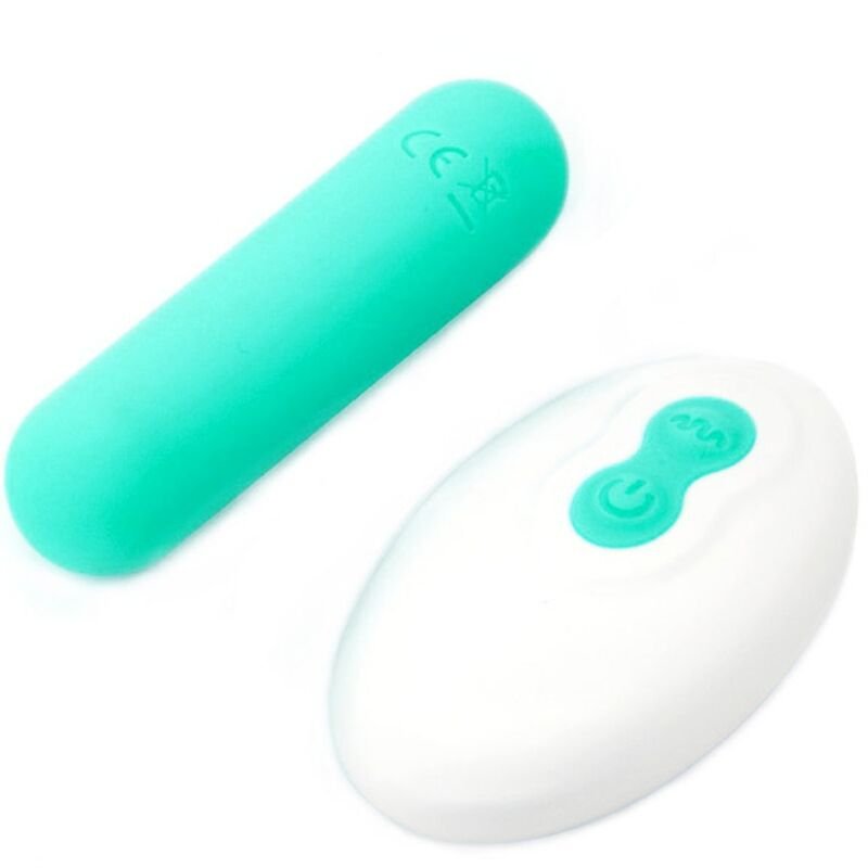 Armony - Vibrateur Bullet Splash Joline avec Télécommande en Silicone, 10 Vibrations, 65 X 15 cm, Vert - Gabychou - Balles vibrantes