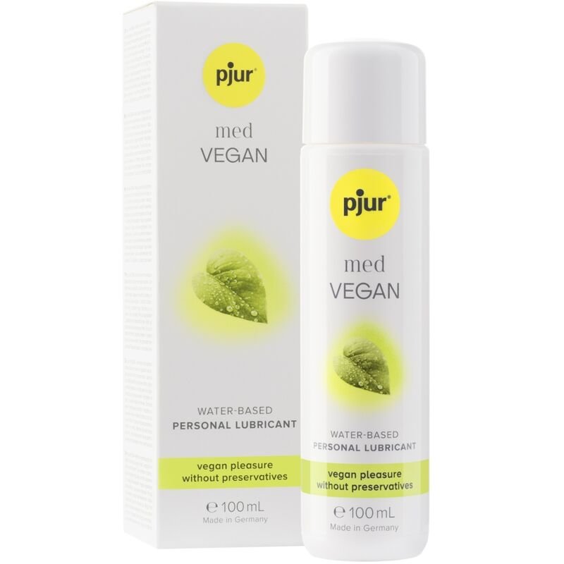 Pjur - Lubrifiant Vegan Glide Med à Base d'Eau 100 Ml - Gabychou - Bien-être