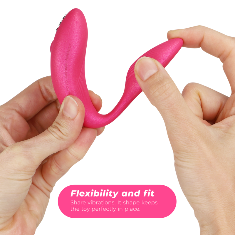 We-Vibe - Vibrateur Chorus pour Couples avec Commande de Squeeze, Rose - Gabychou - Vibrateurs