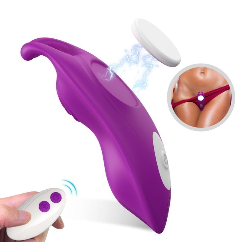 Armony – Culotte Vibrante Portative Honeybee Télécommande Point G Violet
