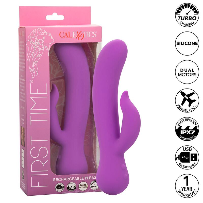 Calexotics - Vibrateur Pleaser Rechargeable Violet Première Fois - Gabychou - Jouets pour femmes