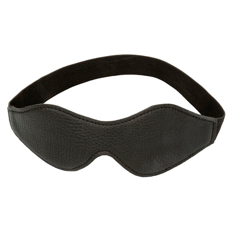 Calexotics - Masque pour les Yeux en Cuir PVC Noir Nocturnal - Gabychou - Fétichisme
