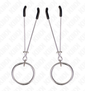 Kink - Pinces Mince à Matelons avec Joint Torique 7cm - Gabychou - Articles BDSM