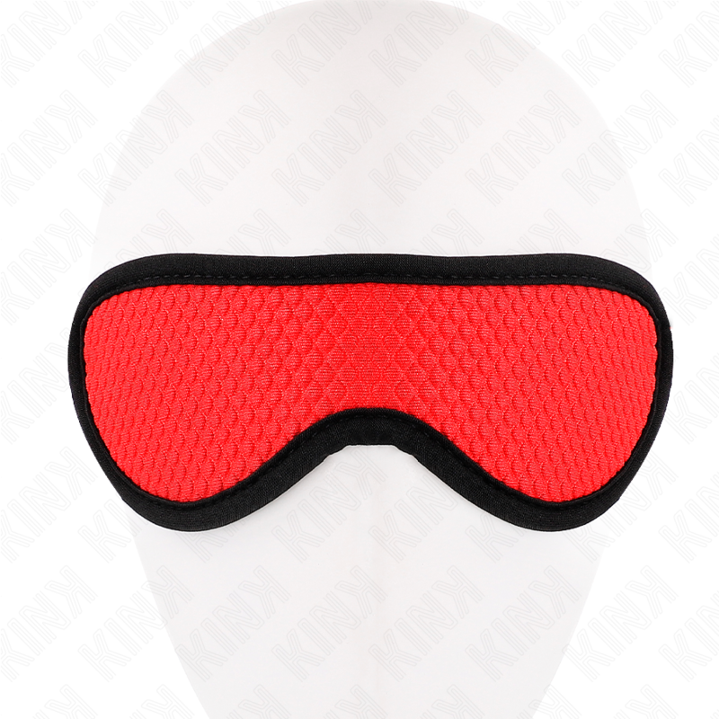 Kink - Bandage Texturé à Écailles Bord Recouvert Rouge 20x7cm - Gabychou - Fétichisme