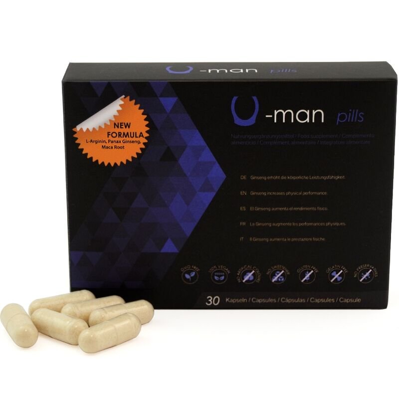 500 Cosmetics – Capsules U-man pour Augmentation de la Taille du Pénis et Puissance Sexuelle