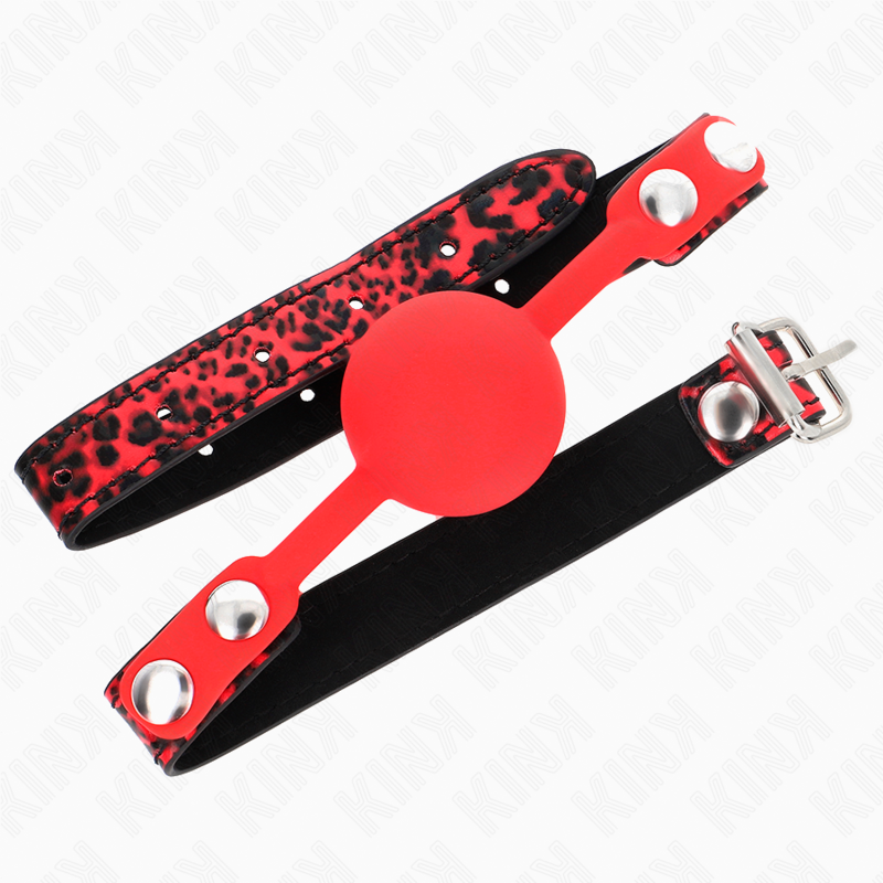 Kink - Boule Gag En Silicone 4 cm Modèle 2 60 x 2 cm - Gabychou - Baillons boules