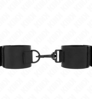 Kink - Appareils Poignets en Nylon Noir - Gabychou - Fétichisme