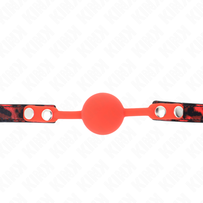 Kink - Modèle 2 Bille en Silicone 4 cm avec Serrure 60 x 2 cm Bag - Gabychou - Baillons boules