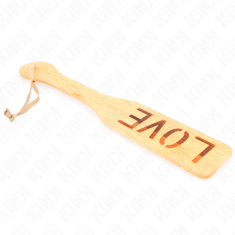 Kink - Palette en Bambou Mot Amour de 32 x 5,5 cm - Gabychou - Articles BDSM