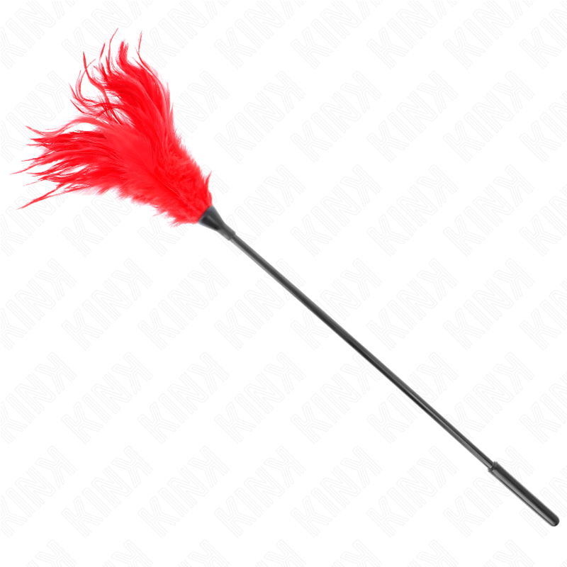 Kink – Plumes de Chatouilles Rouges 45 cm