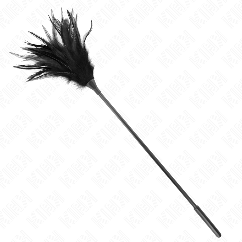 Kink – Plumes de Chatouilles Noires 45 Cm