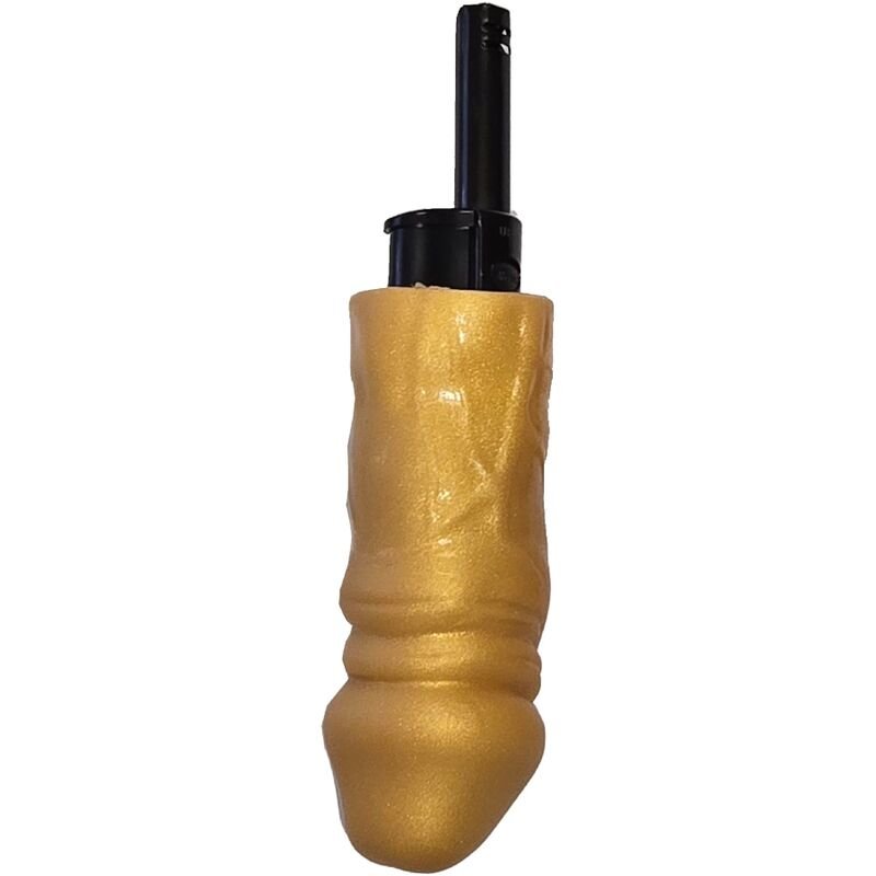 Diablo Picante – Mechero Barbacoa Pene Dorado
