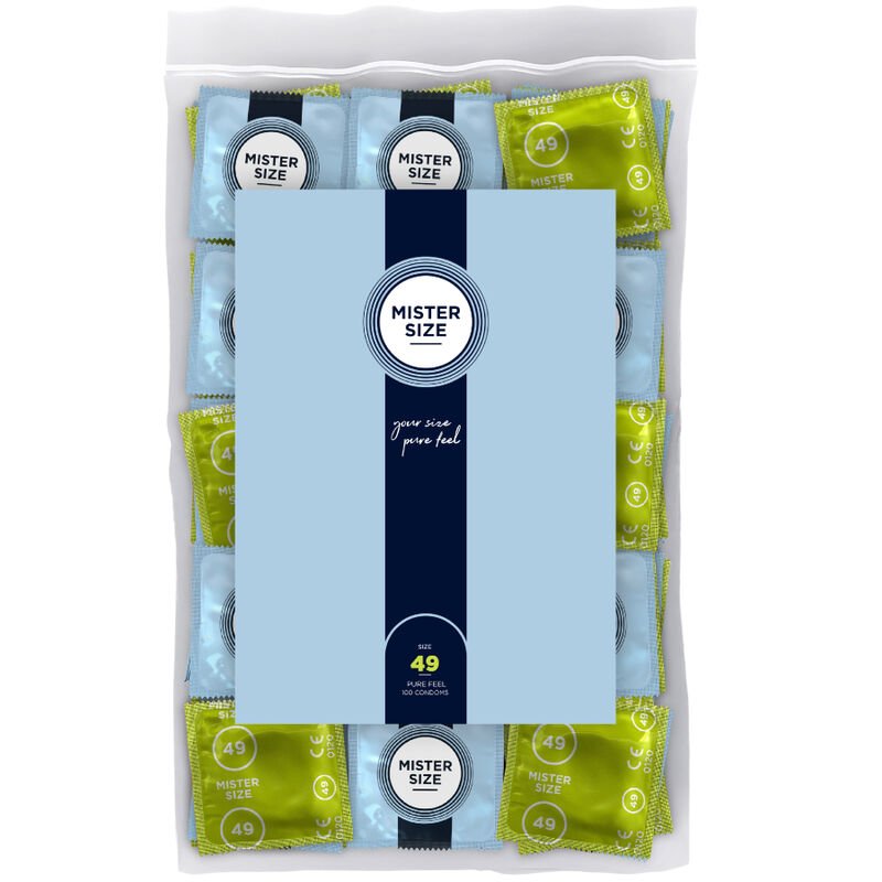 Mister Size - PrÉservatif Taille S 49 Mm (100 UnitÉs) - Gabychou - Cartons de 30 à 288