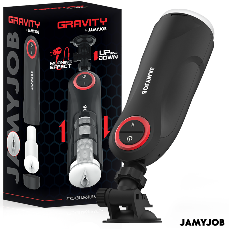 Jamyjob – Masturbateur Vagin Automatique Par GravitÉ 5 Modes D’aspiration