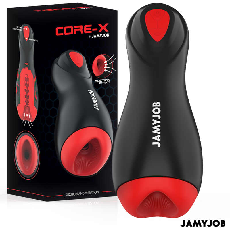 Jamyjob – Masturbateur Automatique Core-x 5 Modes D’aspiration Et De Vibration