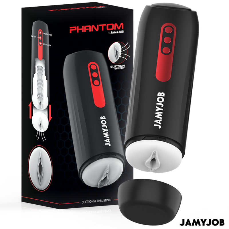 Jamyjob – Masturbateur Vagin Automatique Phantom 5 Modes D’aspiration Et De PoussÉe