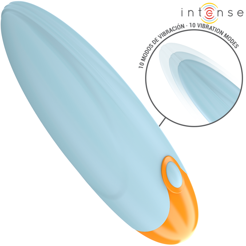 Intense – Mike Bullet Vibrant 10 Vibrations Bleu