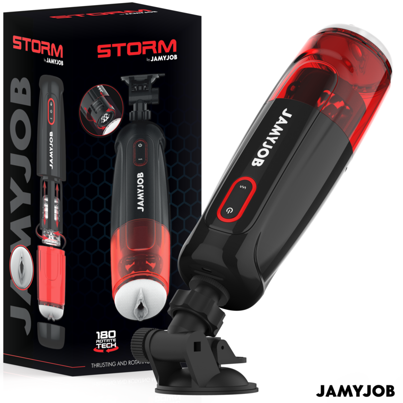 Jamyjob – Masturbateur Vagin Automatique Storm 10 Modes De Rotation Et De PoussÉe