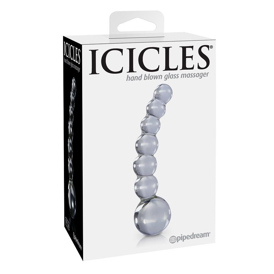Icicles - Masseur Transparent N. 66 - Gabychou - Anal