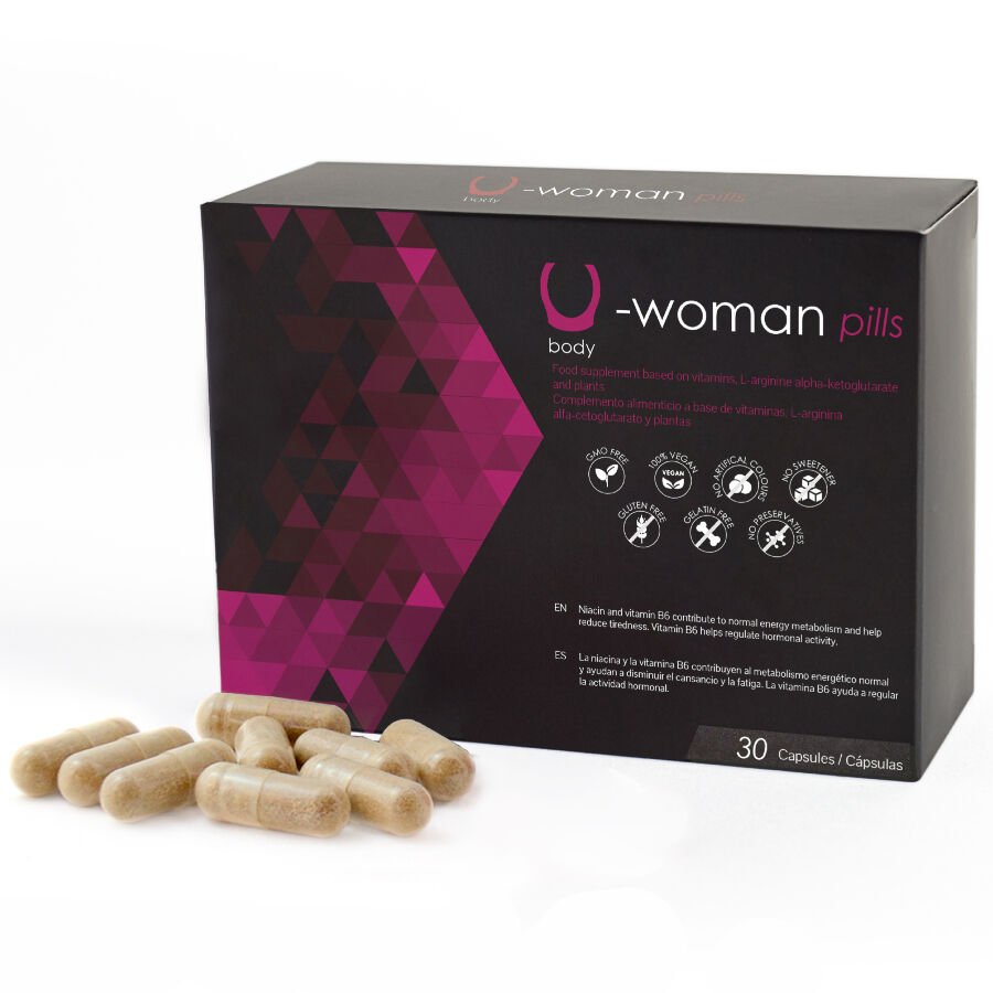 500 Cosmetics – U-Libido Augmentateur de Libido Féminine, 30 Capsules