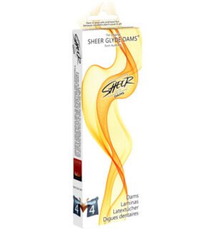 Sheer Glyde - Barrages en Latex pour Sexe Oral - Gabychou - Bien-être