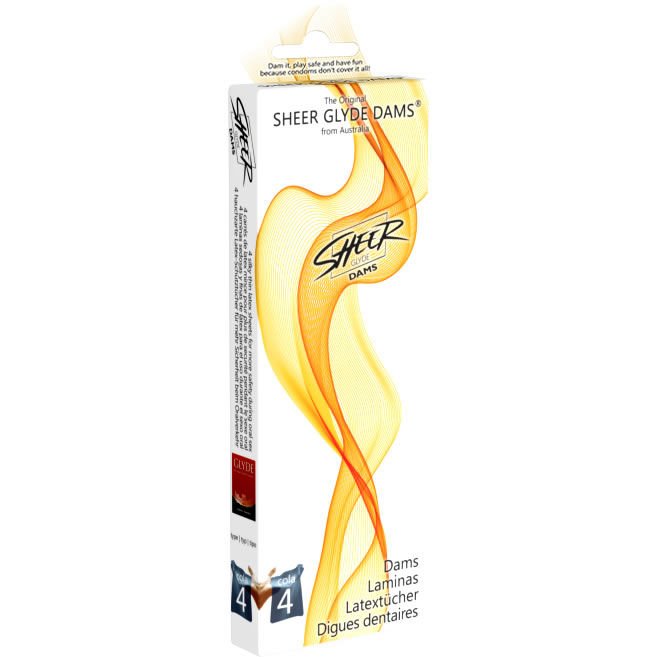 Sheer Glyde – Barrages en Latex pour Sexe Oral