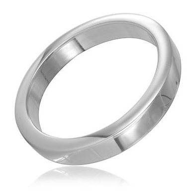 Metal Hard - Cockring en Métal Épais 40mm - Gabychou - Anneaux péniens BDSM