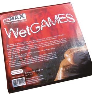 Joydivision Sexmax - Drap Sexuel Wetgames Blanc - Gabychou - Articles Assortis