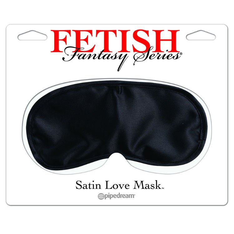 Fetish Fantasy Series – Masque d’Amour en Satin Noir