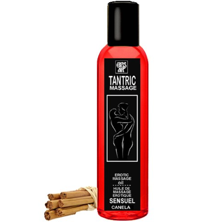 Eros-Art - Huile de Massage Tantrique Naturelle et Cannelle Aphrodisiaque 30ml - Gabychou - Bien-être