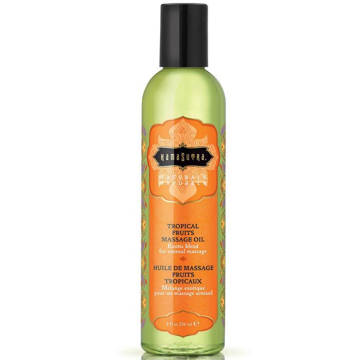 Kamasutra - Huile De Massage Naturals Fruits Tropicaux 236ml - Gabychou - Bien-être
