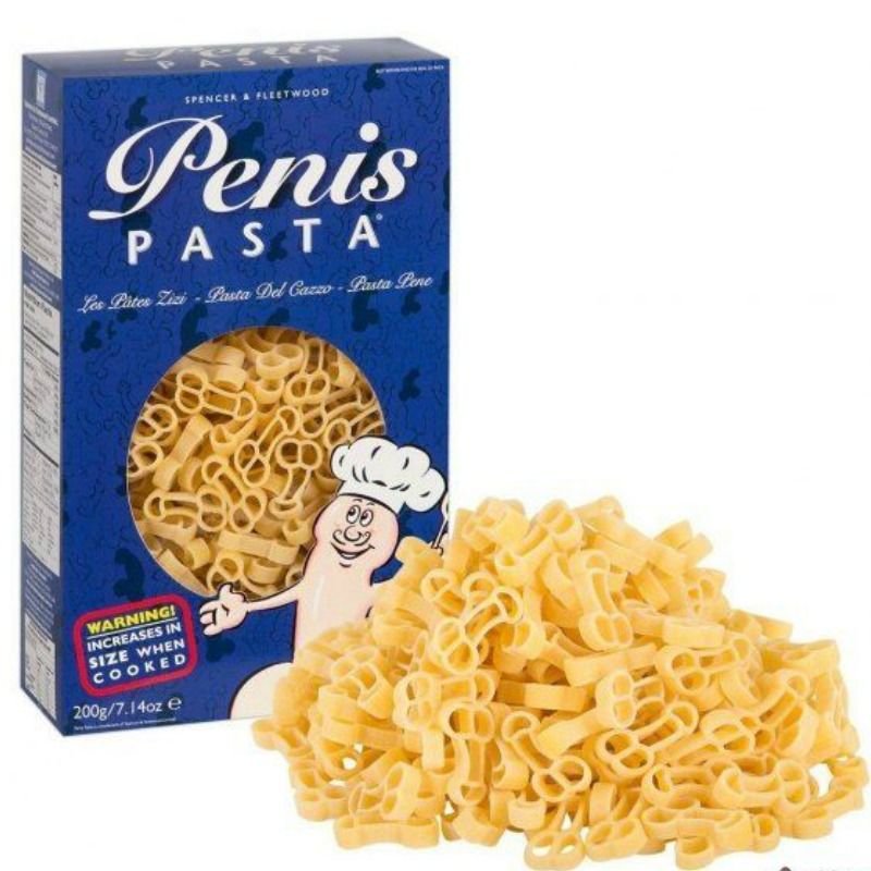 Spencer Fleetwood – Pâtes en Forme de Pénis 200 Gr.