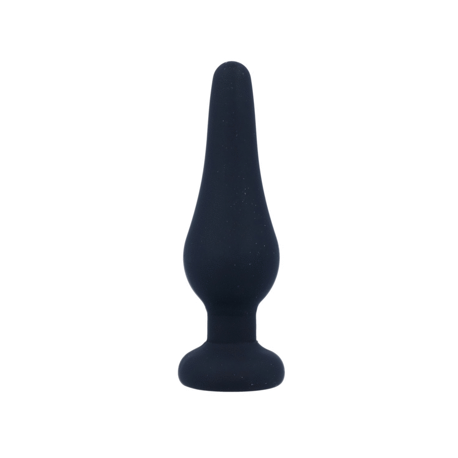Intense - Plug Anal Pipo S Silicone Noir 9,8cm - Gabychou - Anal