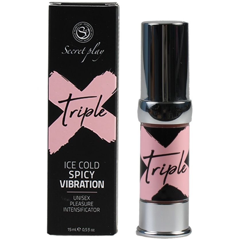 Secretplay – Triple X Intensificateur de Plaisir Unisexe