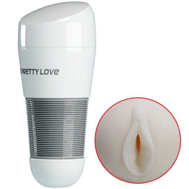 Pretty Love – Masturbateur Vagin Blanc Kitty