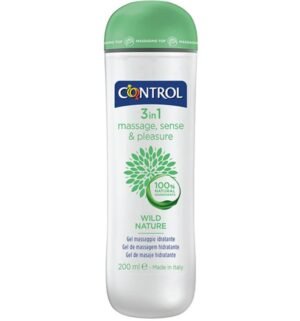 Control - Gel de Massage Nature Sauvage 3 en 1, 200ml - Gabychou - Bien-être