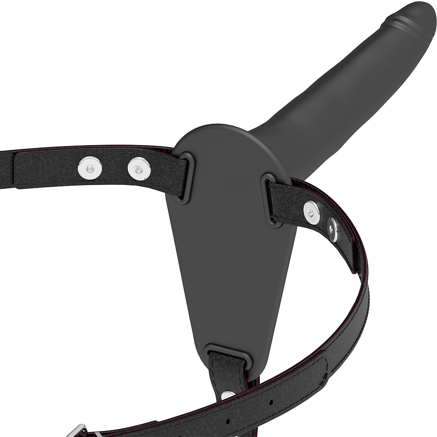 Fetish – Harnais Soumis en Silicone Noir 15 cm