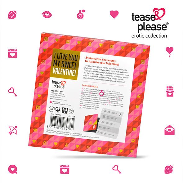 Tease Please – Calendrier de l&rsquo;Avent Saint-Valentin