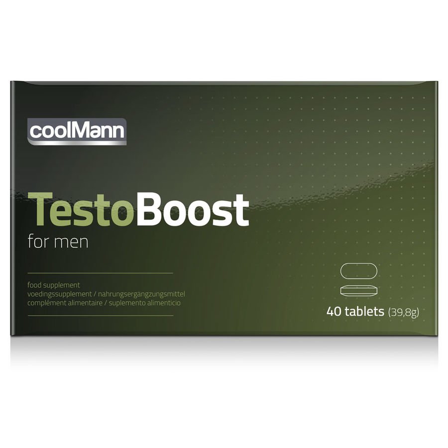 Cobeco – Coolmann Testoboost 40 Comprimés