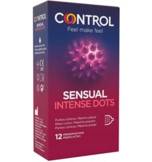 Control - Préservatifs Spike à Pointes Coniques 12 Unités - Gabychou - Cartons de 4 à 24