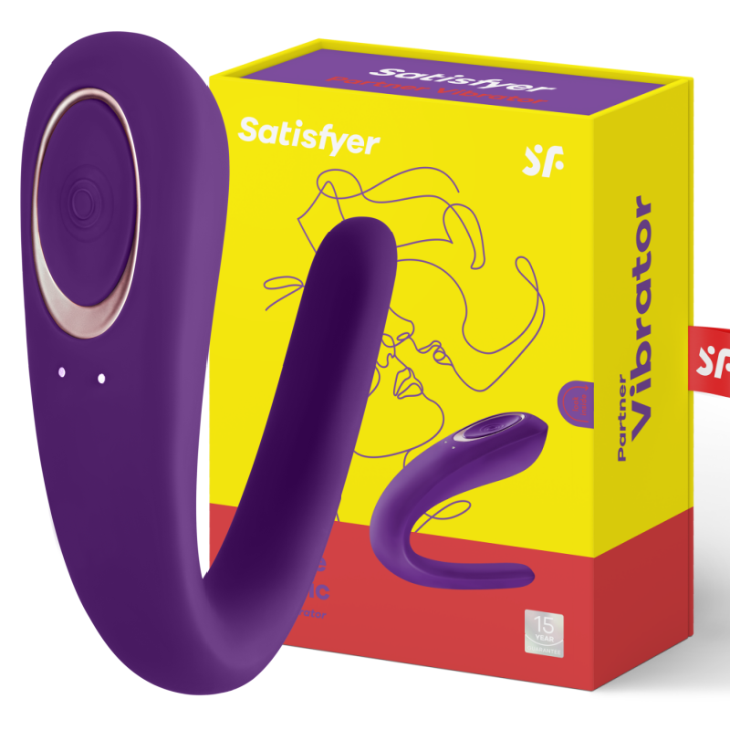 Satisfyer – Vibromasseur Stimulant pour les Deux Partenaires Partner Toy