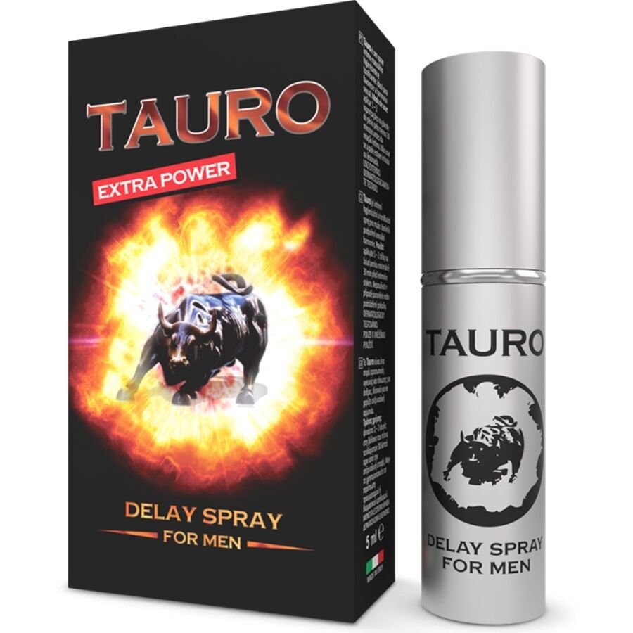 Tauro - Spray Retardant Extra Power pour Homme 5ml - Gabychou - Bien-être