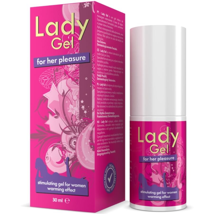 Intimateline - Gel Stimulant à Effet Chaleur Lady Gel Pour Le Plaisir Ella 30ml - Gabychou - Bien-être