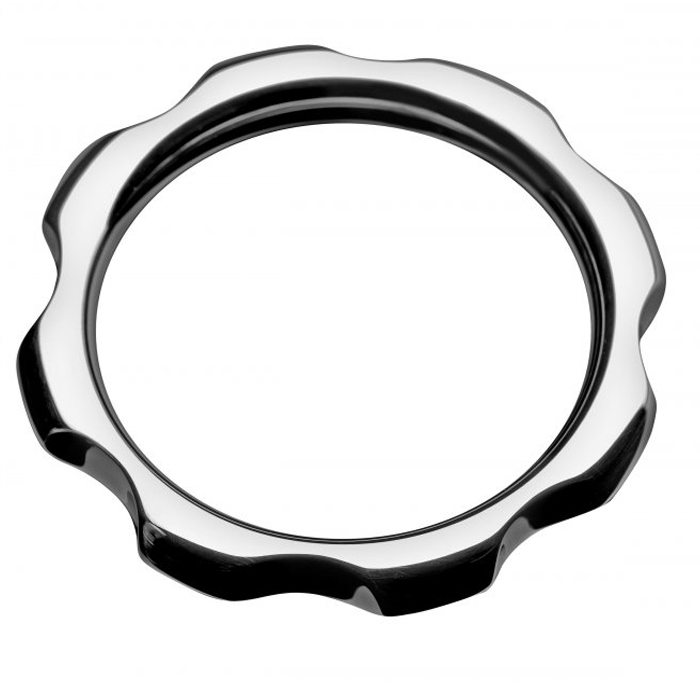 Metal Hard - Anneau de Torque pour Pénis et Testicules 45mm - Gabychou - Anneaux péniens BDSM