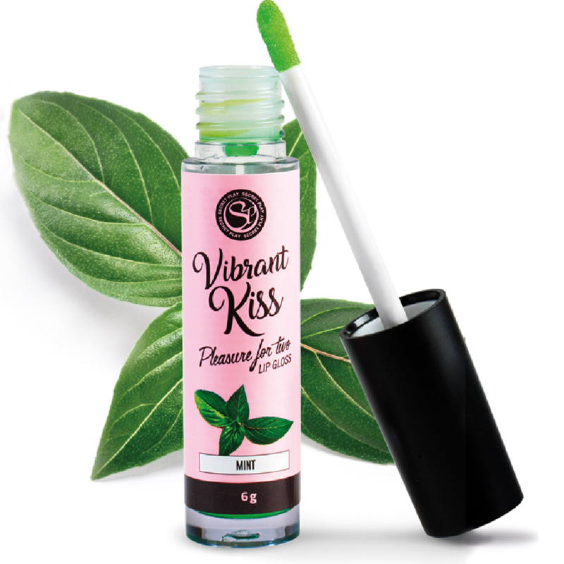 Secretplay - Gloss à Lèvres Vibrant Kiss Menthe - Gabychou - Bien-être