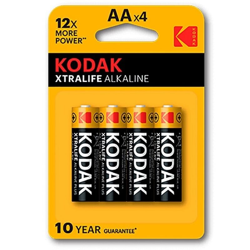 Kodak – Pile Alcaline Xtralife AA LR6 x 4