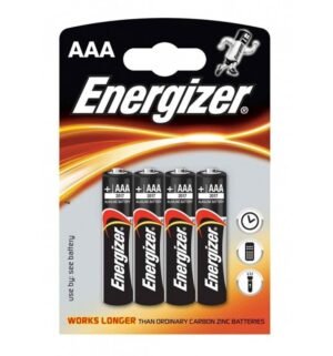 Energizer - Pile Alcaline AAA LR03 Lot de 4 - Gabychou - Articles Assortis