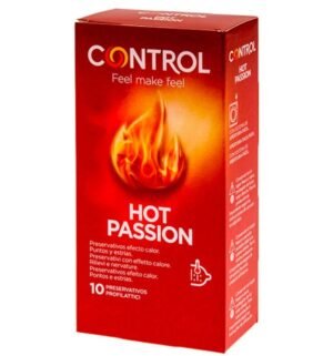 Control - Effet Réchauffant Hot Passion 10 Unités - Gabychou - Cartons de 4 à 24