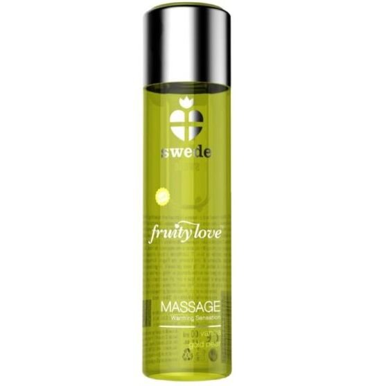 Swede – Fruity Love Huile de Massage Effet Réchauffant Vanille et Poire d’Or 60ml