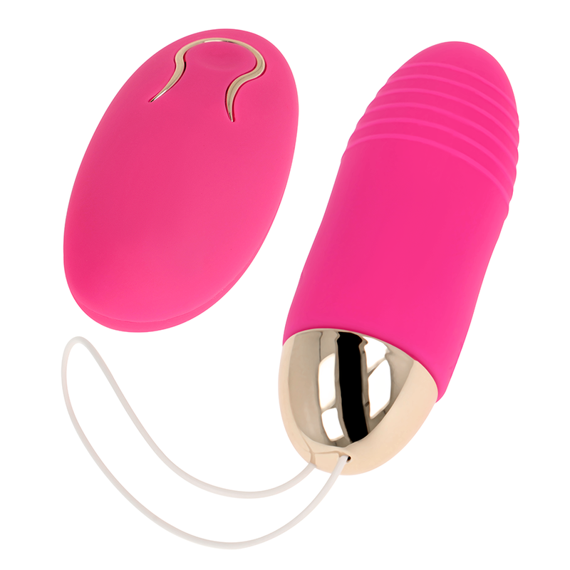 Ohmama – Œuf Vibrant Télécommande 10 Vitesses Rose